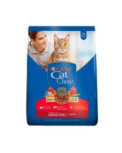 Comida para Gatos Cat Chow Purina Adulto Carne Prebioticos 500gr