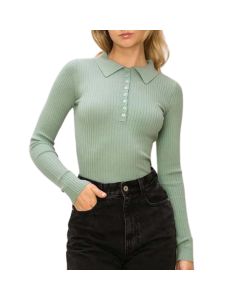 Blusa Aishop Manga Larga