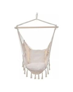Silla Hamaca Con Borlas Colgante Exterior Decorativo