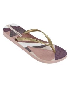 Sandalia Ipanema Trendy Rosado Oro Dama