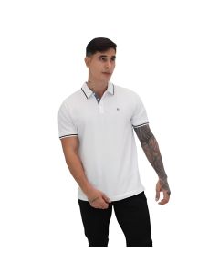 Chemise Polo de Caballero Detalle Linea Blanca en el Cuello Original Penguin