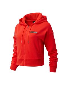 Chaqueta De Mujer New Balance Relentless Rojo