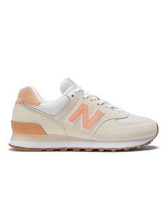 Zapato de Mujer New Balance 574 Beige/Anaranjado